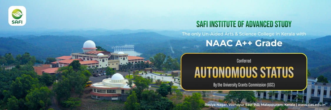 The only Autonomous unaided arts and science college in kerala with naac A++ grade